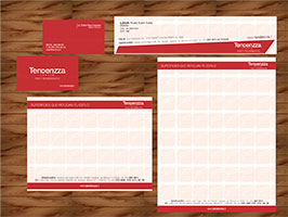 Desarrollo del manual de identidad corporativa de la empresa Tendenzza, Zapopan, Jalisco.