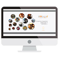 Diseño del portal web de la empresa Prohabitar Arquitectura, descripción de servicios y proyectos. Guadalajara, Jalisco