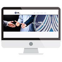 Diseño de sitio web para el despacho MAV contadores, diseño responsivo.